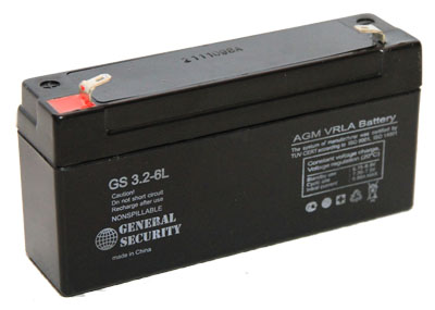  General Security GS 3,2-6 L (GS3,2-6L) 3.2ah 6V -    